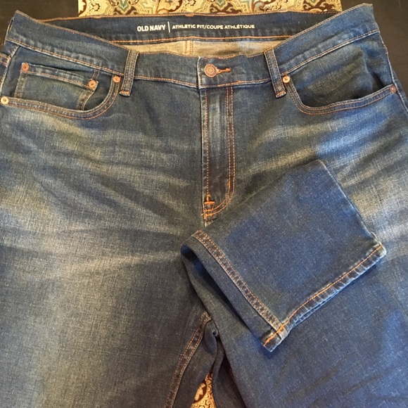 men's athletic cut jeans